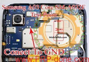 Samsung Galaxy A03 Core A032F SPD Test Point – remove FRP/bypass - FRP ...